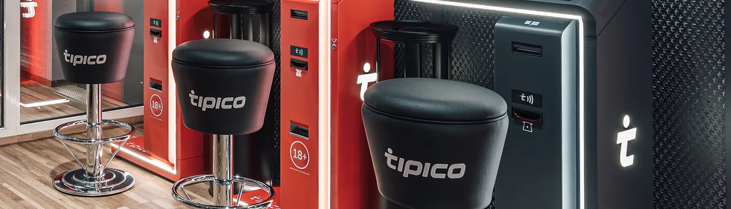 Temassız kart yuvalı Tipico terminalleri