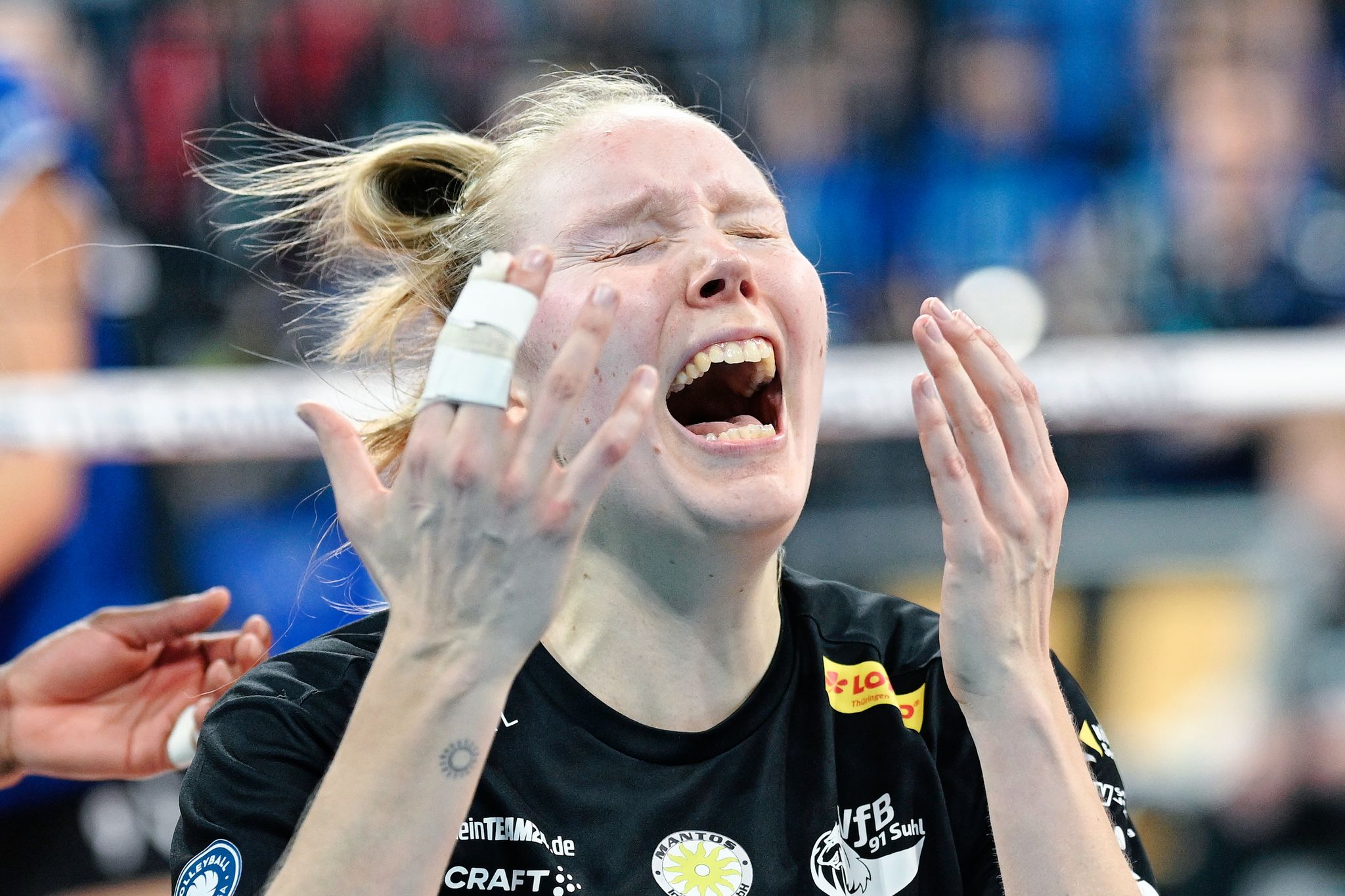 Roosa Laakkonen trumpfte einmal mehr für den VfB Suhl auf. (Archivbild)