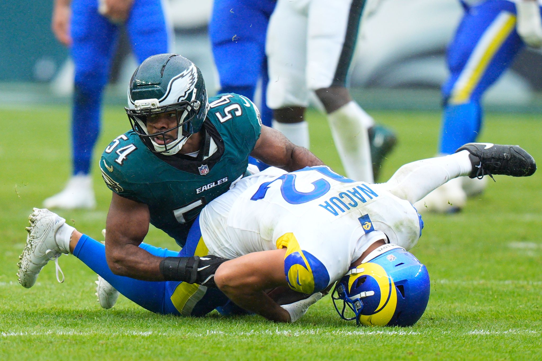 Die Rams verhinderten in Philadelphia die dritte Niederlage der Saison.